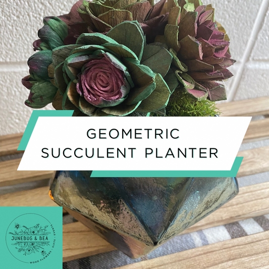 Geometric Succulent Planter