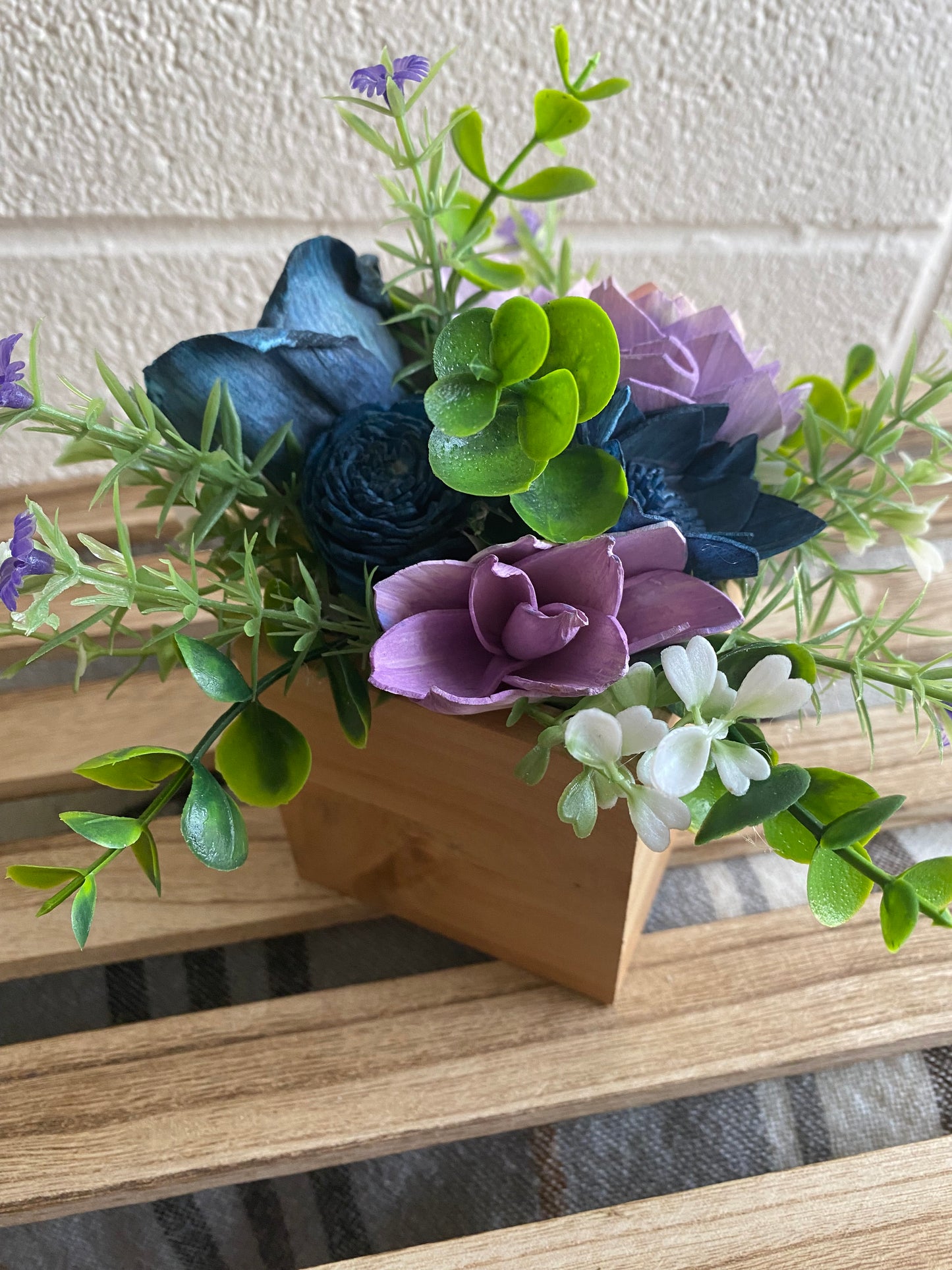 Small Wooden Box Arrangement