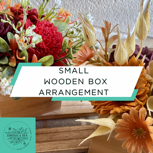 Small Wooden Box Arrangement